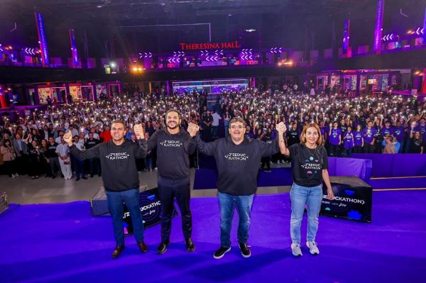 Promovido pelo Governo do Estado, o evento é considerado a maior maratona estudantil de inovação do mundo(Imagem:Gabriel Paulino)