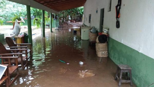 Nível do Rio Parnaíba aumenta e atinge bairros em Floriano e Barão de Grajaú(Imagem:Reprodução)