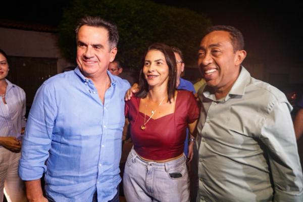  Joel e Ciro apresentam propostas em evento com multid&atilde;o na zona Norte de Teresina(Imagem:Ascom)