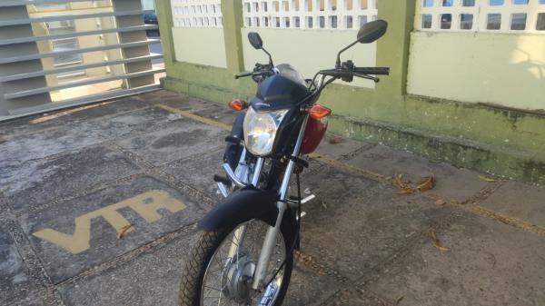 Roubo de motocicleta é frustrado com sucesso pela Polícia Militar em Floriano.(Imagem:Divulgação/PM)