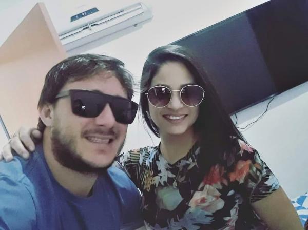 Pablo Henrique Campos Santos e Anuxa Kelly Leite Alencar.(Imagem:Arquivo Pessoal)