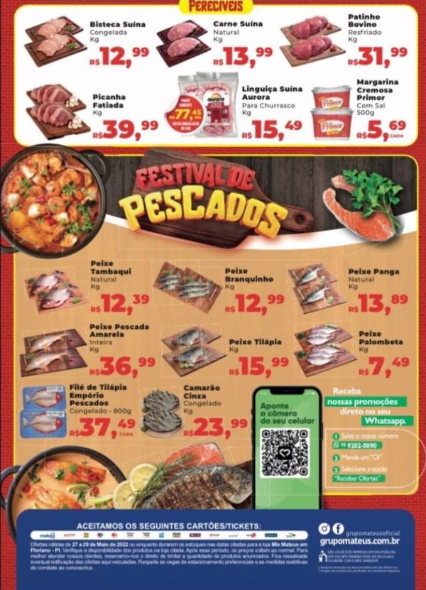 Festival de pescados(Imagem:Divulgação)