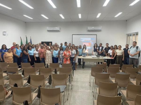 Secretaria de Meio Ambiente de Floriano promove capacitação sobre Coleta Seletiva.(Imagem:Secom)