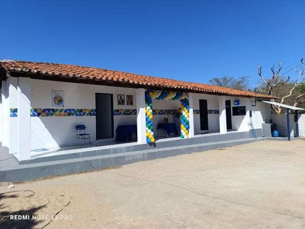 Prefeitura de Barão de Grajaú entrega nova escola no Povoado Limoeiro.(Imagem:Reprodução/Instagram)