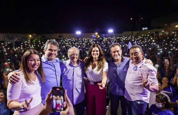 Sílvio, Iracema e Joel Rodrigues cumprem agenda em Oeiras, Barras e Uruçuí.(Imagem:Divulgação)