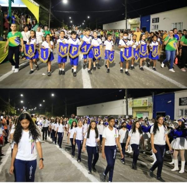 Barão de Grajaú realiza desfile cívico pelo Bicentenário da Independência do Brasil(Imagem:Reprodução)