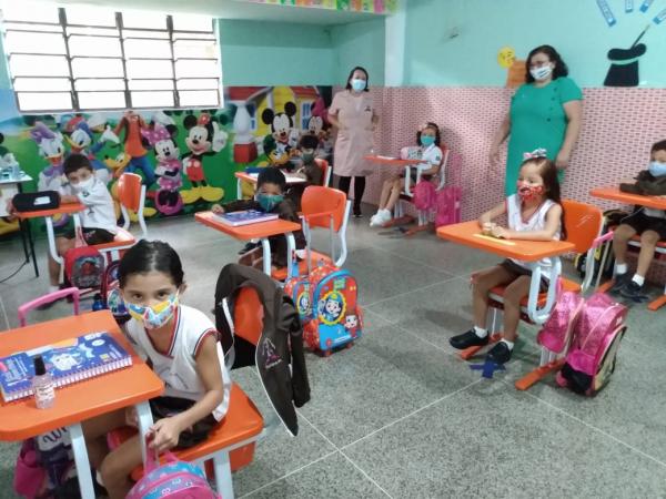 Escola Pequeno Príncipe volta às aulas do Ensino Infantil.(Imagem:EPP)