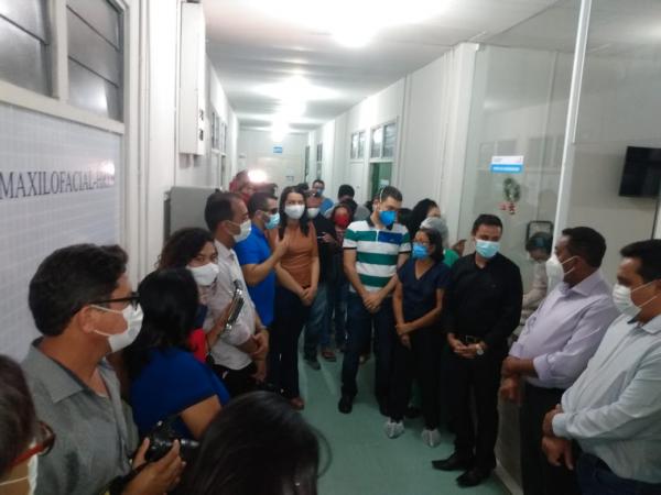 Hospital Tibério Nunes inaugura Ala ?D?, ETE e poço artesiano(Imagem:FlorianoNews)