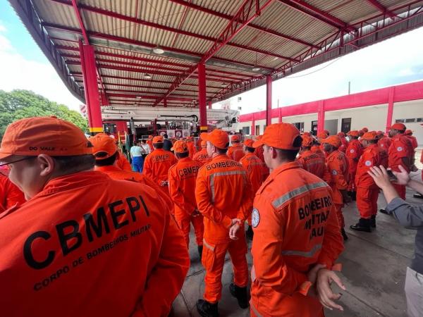 SSP-PI lança edital para concurso do Corpo de Bombeiros com 400 vagas.(Imagem:Isabela Leal / g1)