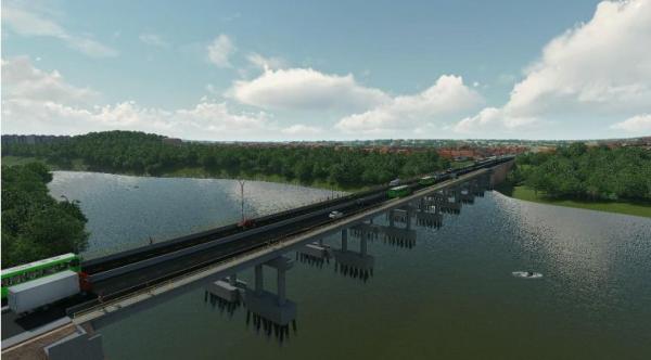  Maquetes mostram como ficar&aacute; Ponte da UFPI, obra que contou com contribui&ccedil;&atilde;o de Ciro Nogueira(Imagem:Ascom)