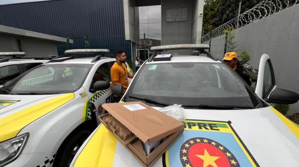 Conectividade embarcada(Imagem:Ascom PMPI)