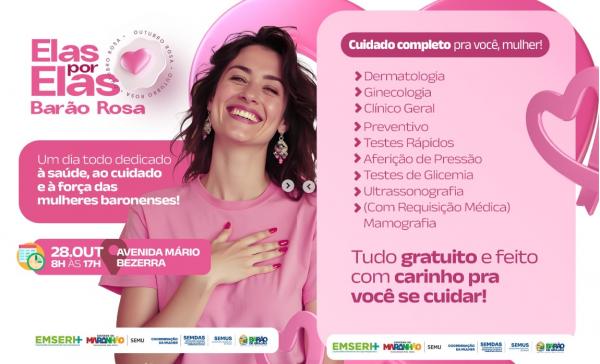 Carreta da Mulher Maranhense leva atendimentos de saúde a Barão de Grajaú nesta terça (28)(Imagem:Reprodução/Instagram)