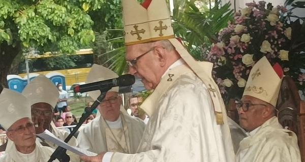 Posse do novo arcebispo de Teresina.(Imagem:Divulgação)