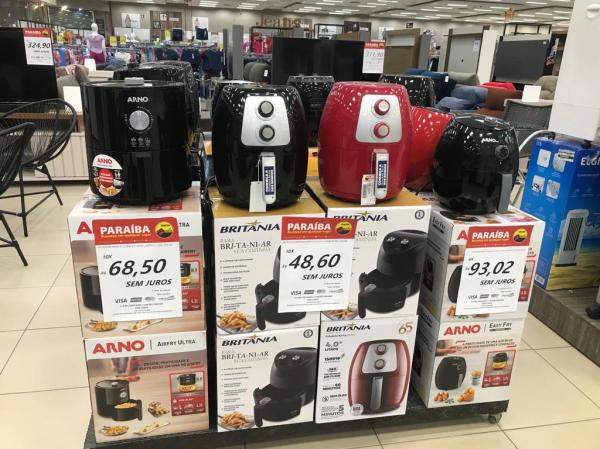 Carnaval de Ofertas você vai conferir no setor de móveis e eletros do Armazém Paraíba(Imagem:FlorianoNews)