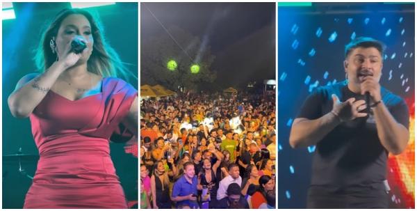 Banda Desejo de Menina encanta multidão em show memorável em Floriano.(Imagem:Reprodução/Instagram)