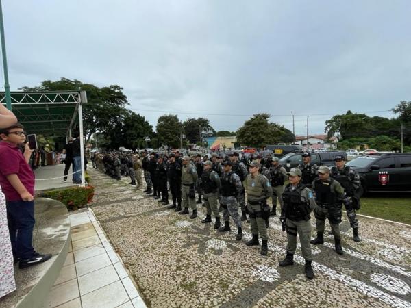  Força Nacional capacita 60 PMs do Piauí para reduzir criminalidade no estado.(Imagem:Divulgação/PMPI02)