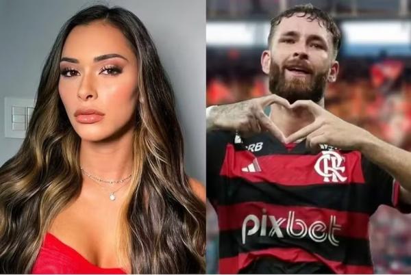 Tainá Militão e Léo Pereira: treta grande por conta de dinheiro.(Imagem:FlorianoNews)