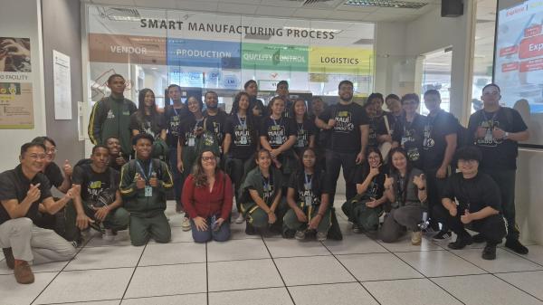 Em Singapura, intercambistas do programa Do Piauí para o Mundo aprendem sobre segurança cibernética(Imagem:Ascom Seduc)