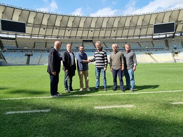 Enquanto debate a construção de um estádio próprio, o Flamengo segue na disputa para assumir a gestão do Maracanã por um longo período nos próximos anos. Recentemente, o clube conf(Imagem:Reprodução)
