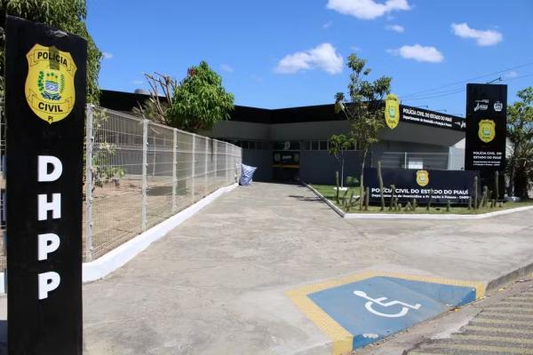 Departamento de Homicídio e Proteção à Pessoa (DHPP) em Teresina.(Imagem:Lucas Marreiros/g1)