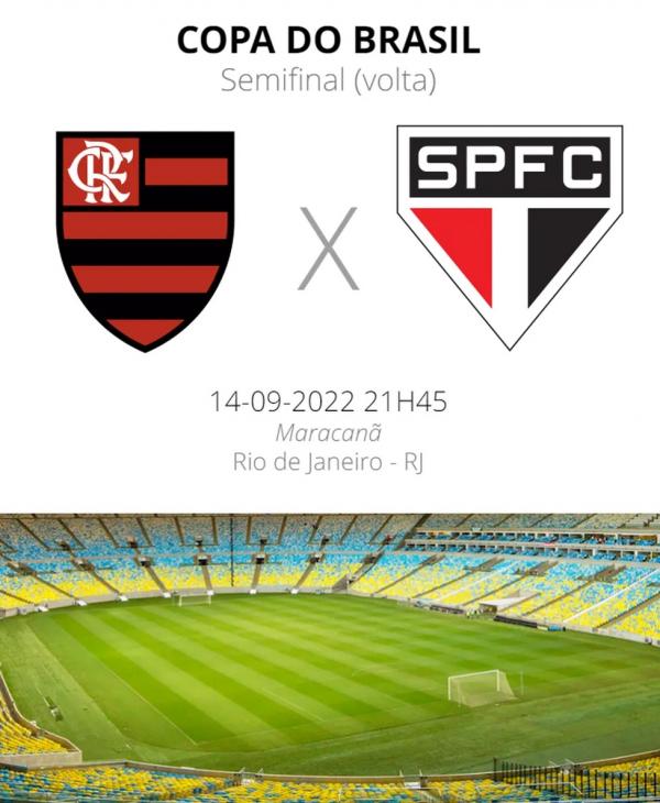 Ficha técnica - Flamengo x São Paulo(Imagem:Globoesporte)