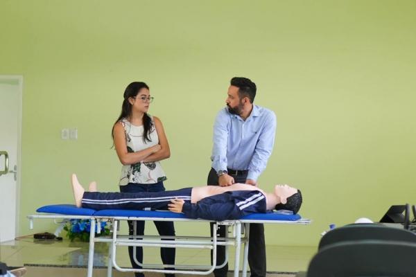 Os treinamentos fazem parte do Programa de Educação Permanente em Saúde ofertado pela Sesapi.(Imagem:Divulgação)