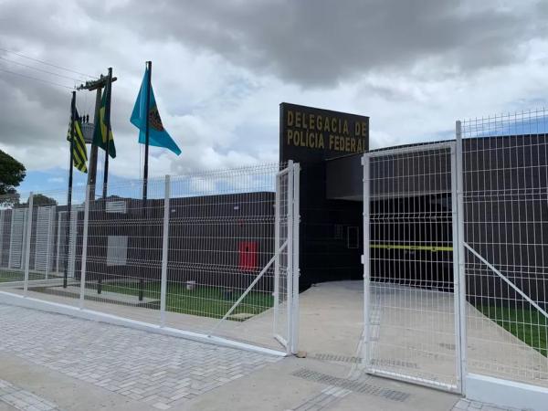 Sede da Polícia Federal em Parnaíba, no Piauí.(Imagem:Polícia Federal)