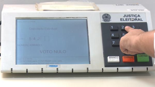 Urna eleitoral(Imagem:Reprodução/Rede Amazônica)