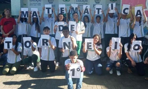 O evento ocorreu no Dia Nacional da Matemática e registrou a participação de 366 escolas no Piauí.(Imagem:Divulgação)