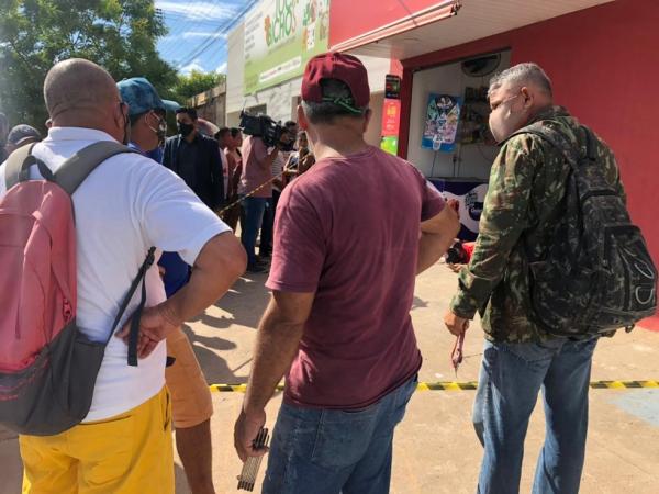 Suspeito de tentar assaltar farmácia é morto a tiros na Zona Norte de Teresina(Imagem:Edigar Neto)