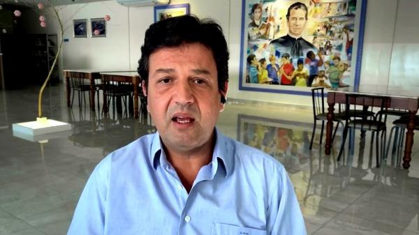Luiz Henrique Mandetta é o entrevistado do Conversa com Bial de quinta-feira, 24/9.(Imagem:Reprodução/TV Globo)