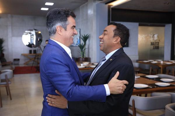 Ciro Nogueira e Joel Rodrigues(Imagem:Divulgação/ASCOM)