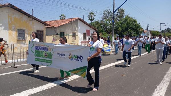 Barão de Grajaú celebra 7 de Setembro com Desfile Cívico marcado por paz, sustentabilidade e inclusão.(Imagem:FlorianoNews)