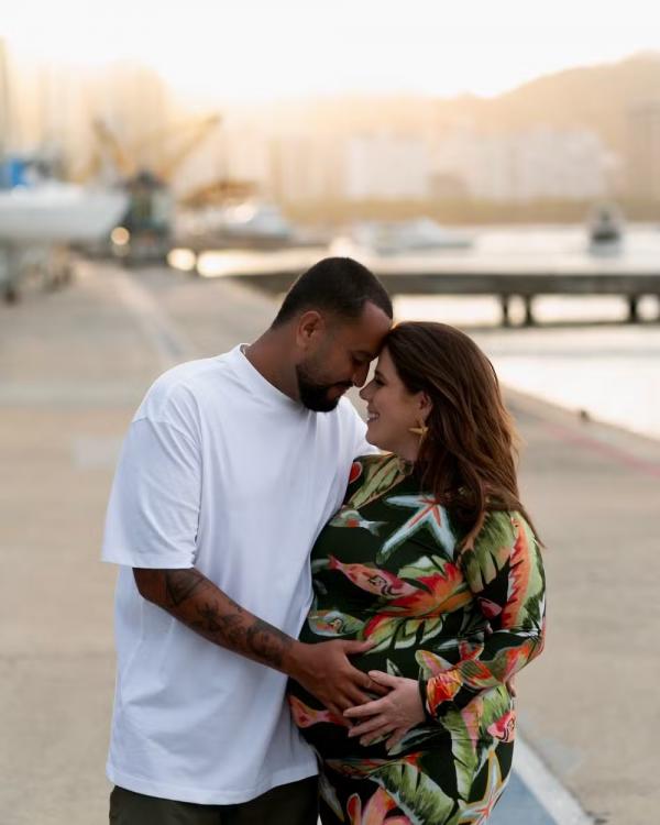 Tati Machado e Bruno(Imagem:Reprodução/Instagram)