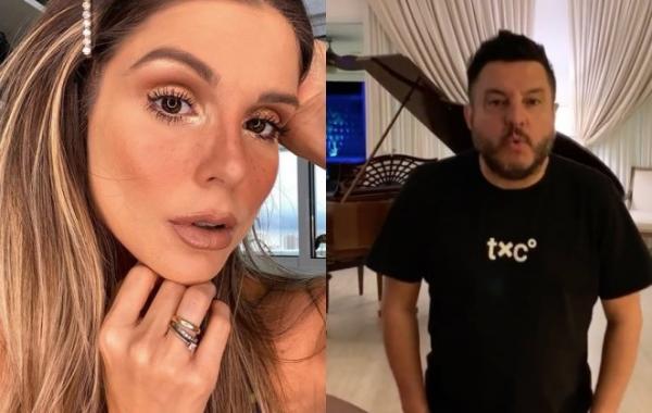 Flávia Viana diz que Bruno se desculpou após episódio em live(Imagem:Divulgação)