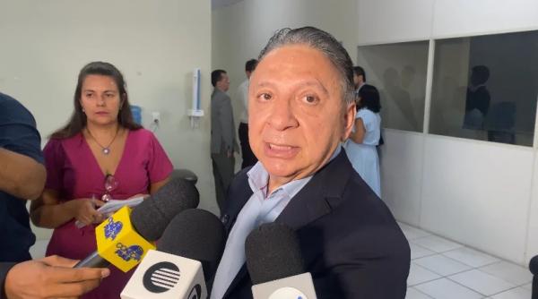 Secretário da Fazenda, Emílio Júnior.(Imagem:Jonas Carvalho/ Portal ClubeNews)
