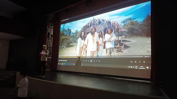 Alunos da Rede Estadual participam da exibição de filme piauiense sobre a Batalha do Jenipapo. (Imagem:Divulgação)