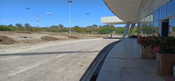 Aeroporto no Piauí é preparado para receber Jair Bolsonaro e sua comitiva(Imagem:Reprodução)