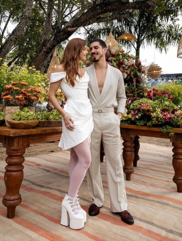 Giovanna Lancellotti e Gabriel David(Imagem:Reprodução/Instagram)