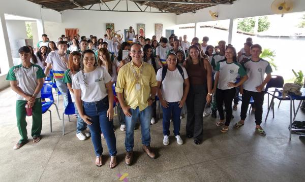 Iniciativa fortalece a educação cidadã e aproxima estudantes do exercício da participação social.(Imagem:Ascom OGE-PI)