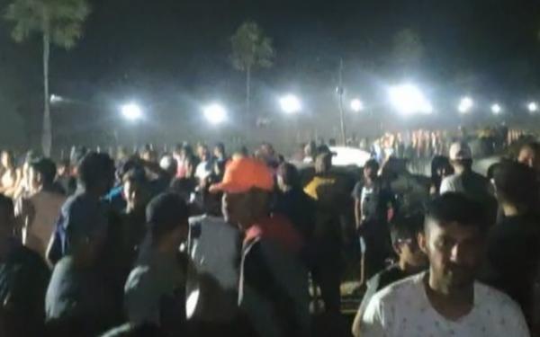 Vídeo mostra aglomeração e pessoas sem máscara durante vaquejada no Piauí.(Imagem:Reprodução)