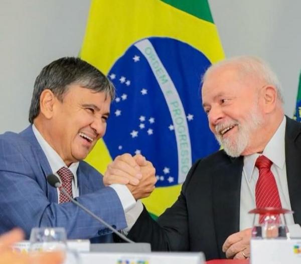 Wellington Dias e Lula(Imagem:Roberta Aline/Ascom MDS)
