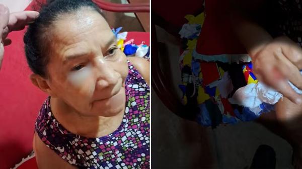 O que se sabe sobre o caso da idosa que morreu um dia depois de ser agredida por companheira de ex.(Imagem:Montagem/g1)