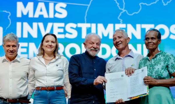Cerimônia de anúncios de investimentos do Governo Federal para o estado de Rondônia.(Imagem:RICARDO STUCKERT / PR)