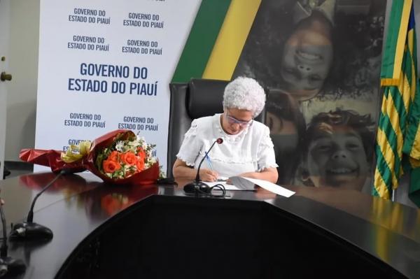 Governadora do Piauí autoriza criação de cadastro de reserva para Concurso da Polícia Militar.(Imagem:Governo do Piauí)