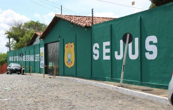 Penitenciária Professor de Ribamar Leite, a antiga Casa de Custódia, em Teresina.(Imagem:Fernando Brito/G1)