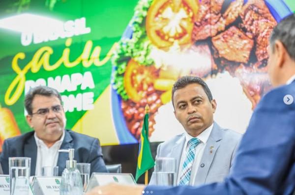 Dr. Francisco discute políticas de inclusão para autistas em reunião com o ministro Wellington Dias.(Imagem:ASCOM MDS)