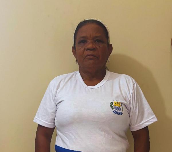 Domingas Maria da Concei&ccedil;&atilde;o Sousa(Imagem:Ascom Seduc)