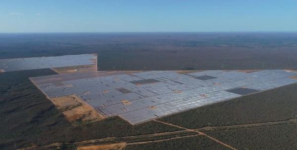 Projeto de energia solar em São João do Piauí.(Imagem: Celeo Redes Brasil)