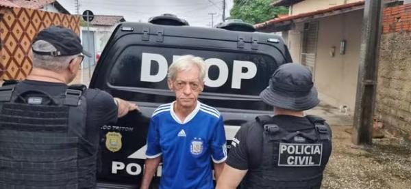 Homem é preso por crime cometido em 1981, no Piauí.(Imagem:Polícia Civil do Piauí)